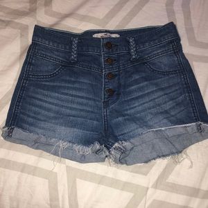High Waisted Jean shorts